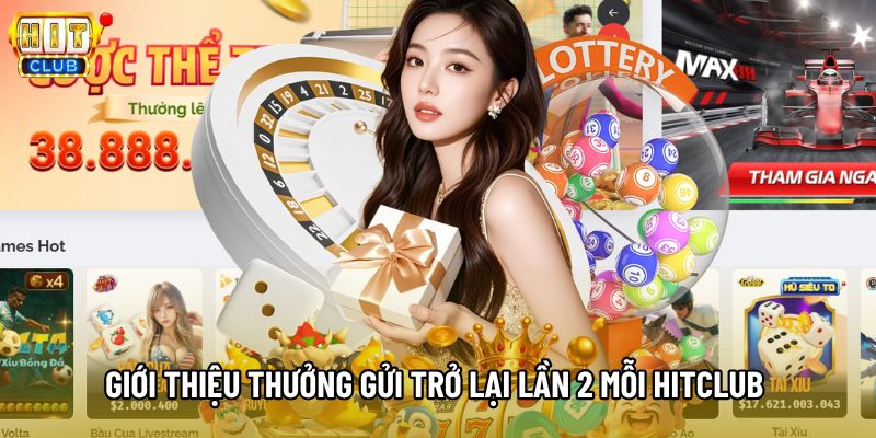 Giới thiệu chương trình thưởng gửi trở lại lần 2 mỗi tuần Giới thiệu chương trình thưởng gửi trở lại lần 2 mỗi tuần
